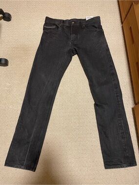 People for Peace Black Selvedge Jeans